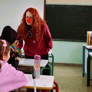 Επίσκεψη της συγγραφέως στο 6ο Δημοτικό Σχολείο Βύρωνα