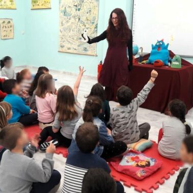 Κουκλοθεατρικό δρώμενο-εκπαιδευτικό πρόγραμμα για το συναίσθημα του φόβου από τη συγγραφέα Γιώτα Αλεξάνδρου, με αφορμή το βιβλίο της Φον ο Φοβερός,