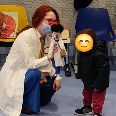 Θεατρική παρουσίαση του βιβλίου στο Νοσοκομείο Παίδων Π. &Α. Κυριακού